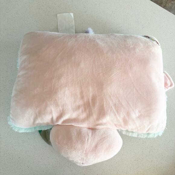 Pillow Pets Fairy Cow New Purple Blue 18” Stuffed Animal Plush - Picture 2 of 6